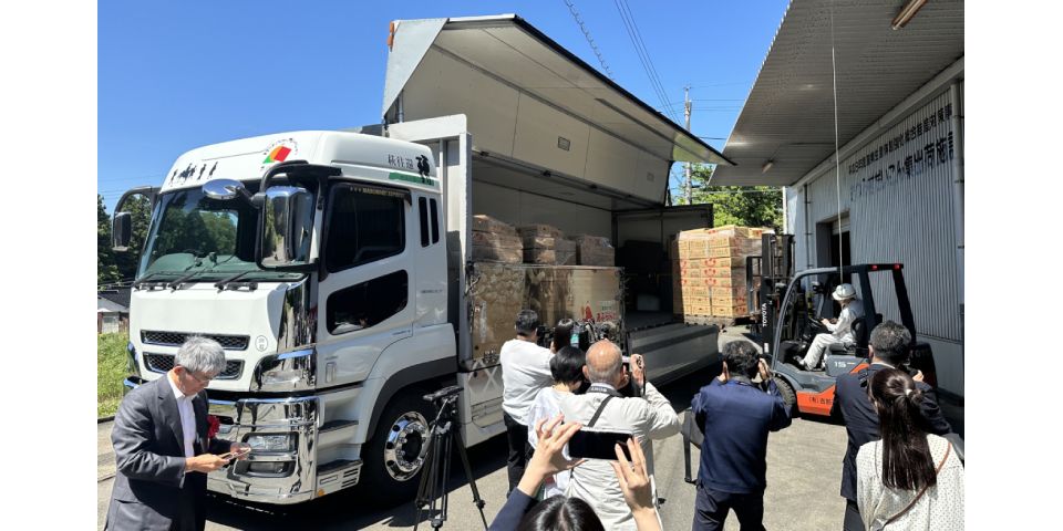 萩の旬!千石台だいこん出発式!